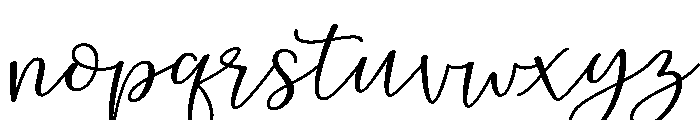 Eliora Journal PERSONAL USE Regular Font LOWERCASE