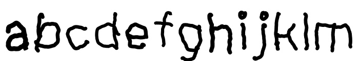 Eli's Font Font LOWERCASE
