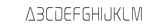 Elite Danger Condensed Font LOWERCASE