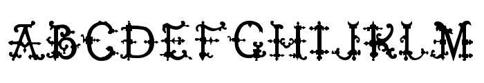 Elizabethan Initials tfb Font UPPERCASE