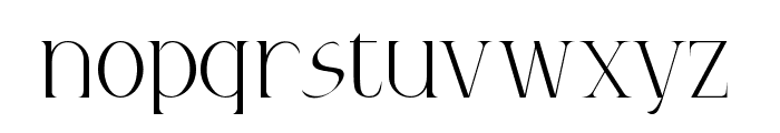Elleora Flow Demo Font LOWERCASE