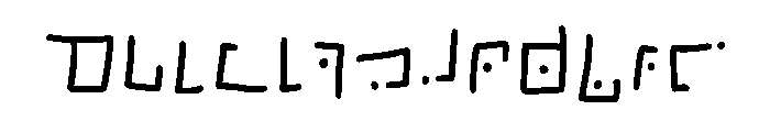 Ellian Font Regular Font UPPERCASE