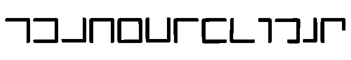 Ellians Clean Regular Font UPPERCASE