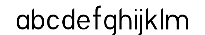 EllipticaLight Font LOWERCASE