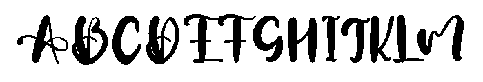 Ellison Grove Font UPPERCASE