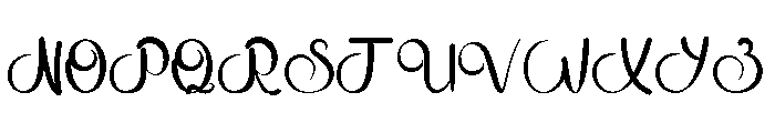 Elly Demo Regular Font UPPERCASE