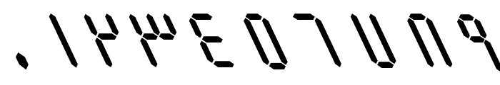 Elm Italic Font OTHER CHARS