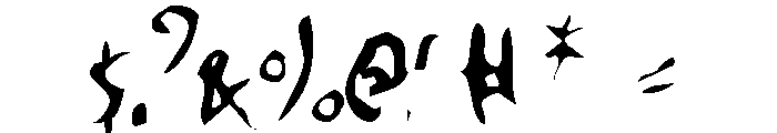 Elmore Regular Font OTHER CHARS