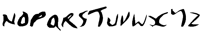 Elmore Regular Font UPPERCASE