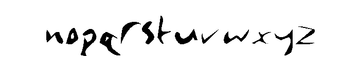 Elmore Regular Font LOWERCASE