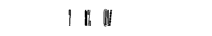 Elong Max Low Font OTHER CHARS