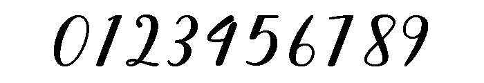 Elora Bold Font OTHER CHARS
