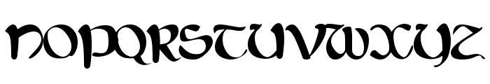 Eltic Font UPPERCASE