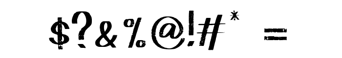 Elvian Regular Font OTHER CHARS