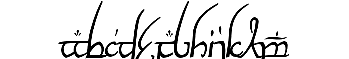 Elvish Ring NFI Font LOWERCASE