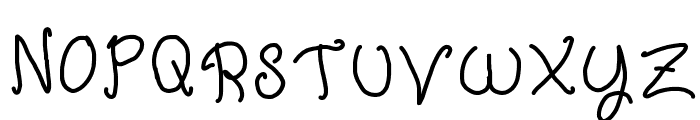 elegantly simple Font UPPERCASE