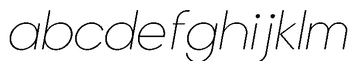 Elms Sans 100italic FONT