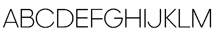 Elms Sans 200 Font UPPERCASE