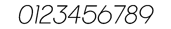 Elms Sans 200italic Font OTHER CHARS