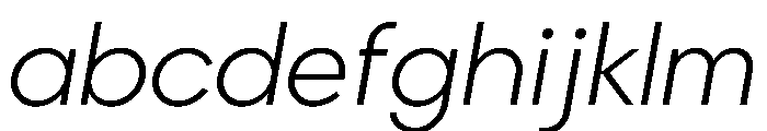 Elms Sans 300italic FONT