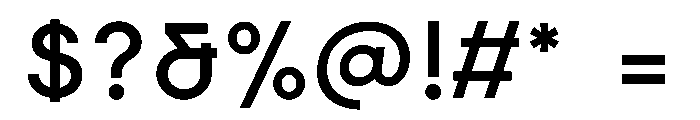 Elms Sans 600 Font OTHER CHARS