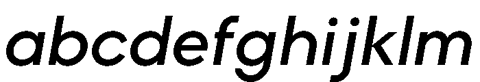 Elms Sans 600italic FONT