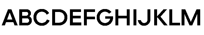 Elms Sans 700 Font UPPERCASE