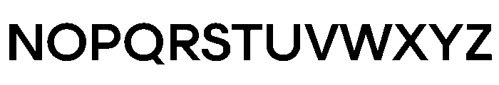 Elms Sans 700 Font UPPERCASE
