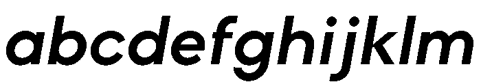 Elms Sans 700italic FONT