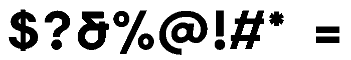 Elms Sans 800 Font OTHER CHARS