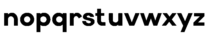 Elms Sans 800 Font LOWERCASE