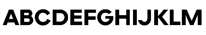 Elms Sans 900 Font UPPERCASE