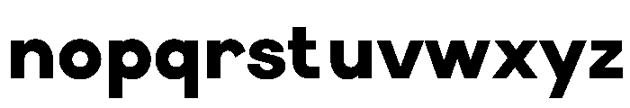 Elms Sans 900 Font LOWERCASE