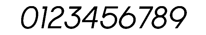 Elms Sans Italic Font OTHER CHARS