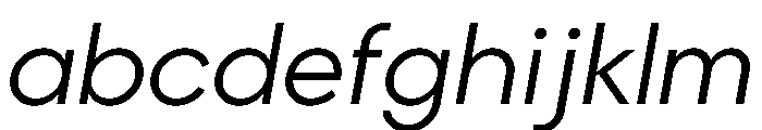 Elms Sans Italic FONT