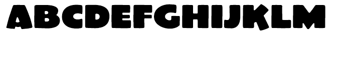 El Grande Regular Font LOWERCASE