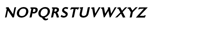 Ela Demiserif Bold Caps Italic Font LOWERCASE