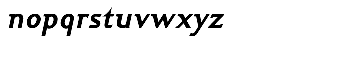 Ela Demiserif Extra Bold Italic Font LOWERCASE