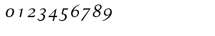 Ela Demiserif Regular Italic Font OTHER CHARS