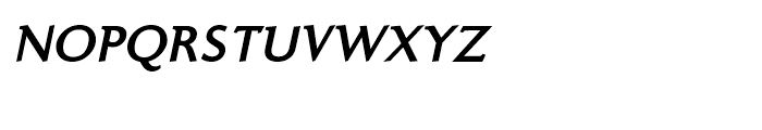 Ela Demiserif Semi Bold Caps Italic Font LOWERCASE