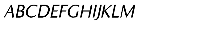 Ela Sans Plain Italic Font UPPERCASE