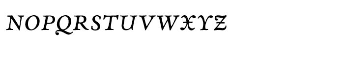 Eldorado Text Italic SC Font LOWERCASE