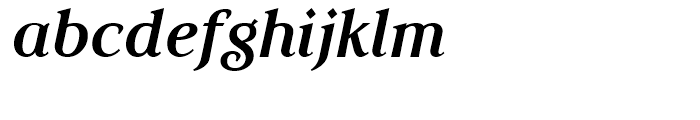 Elegante Bold Italic Font LOWERCASE