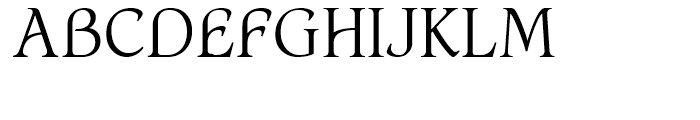 Elegante Regular Font UPPERCASE