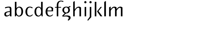 Elemental Sans Pro Regular Font LOWERCASE