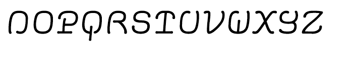 Elementis Regular SC Font UPPERCASE