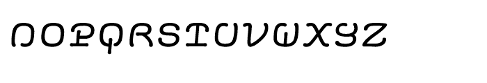 Elementis Regular SC Font LOWERCASE