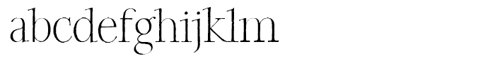 Elisabeth Regular Font LOWERCASE