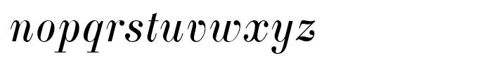 Elizabeth Italic Font LOWERCASE