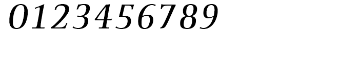 Ellington Italic Font OTHER CHARS